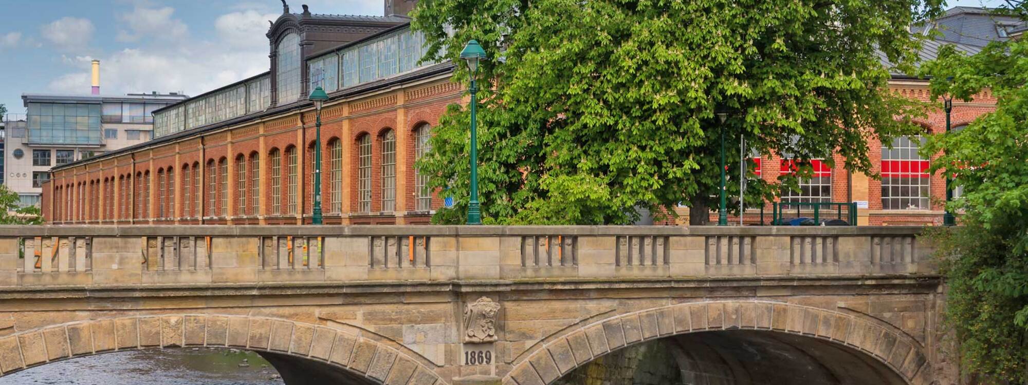 [Translate to English:] Markthalle Chemnitz