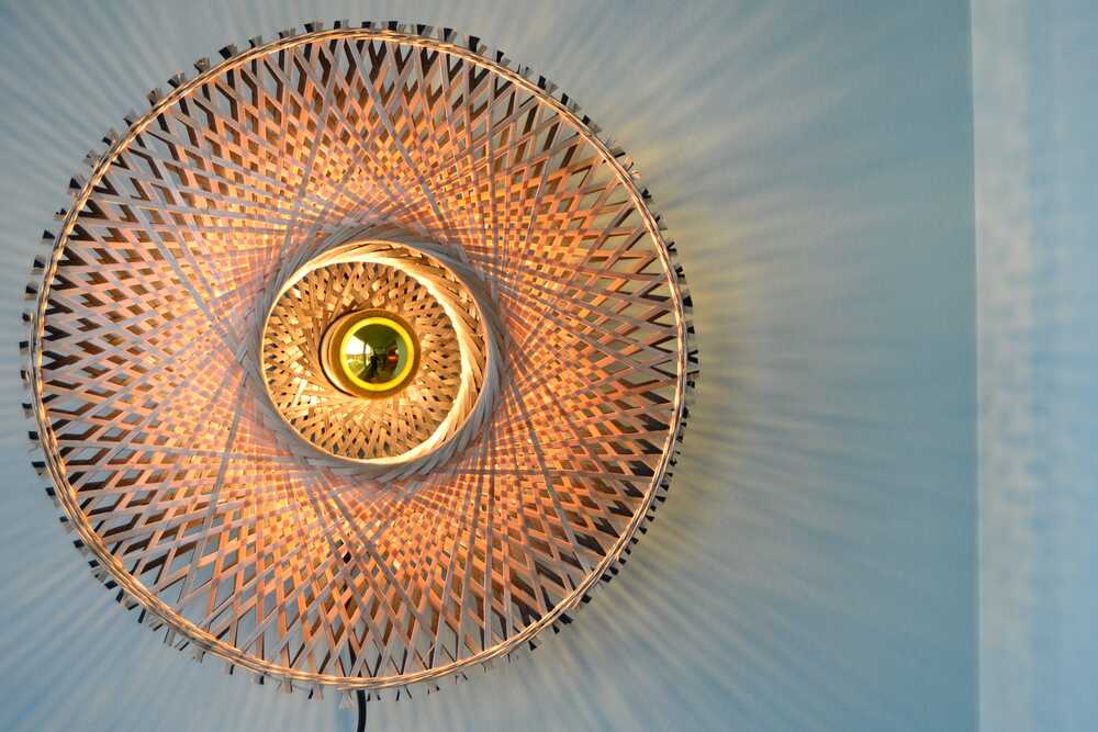 [Translate to English:] wellness holz lampe